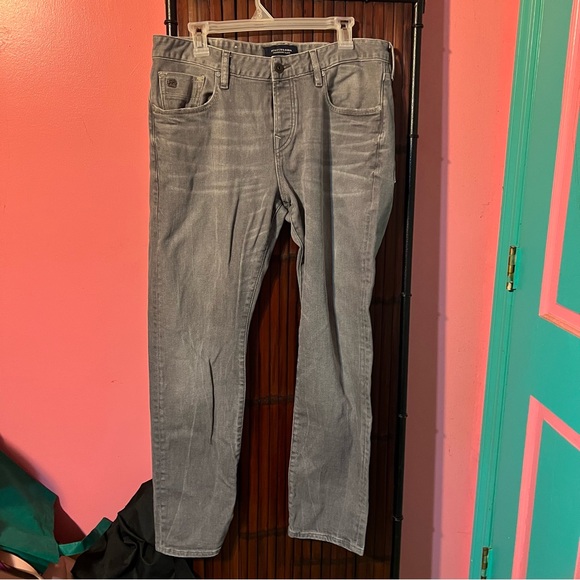 Scotch & Soda Other - Scotch & Soda Men's Light Gray Straight Jeans